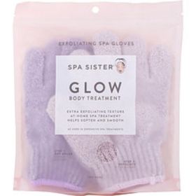 Spa Accessories By Spa Accessories Spa Sister Twin Exfoliating Gloves Treatment (violet & Lavander) For Anyone