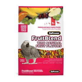 ZuPreem FruitBlend with Natural Flavor Pelleted Bird Food for Medium Birds 0.875 lb