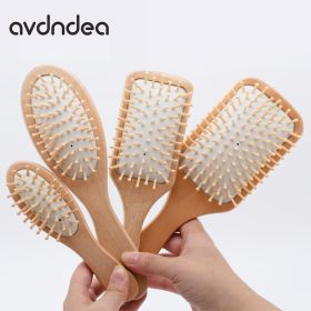 Comb Massage Air Cushion Comb Wholesale Wood Air Bag Comb Straight Hair Wood Comb Set Hairdressing Comb Large Plate Comb Manufacturer (Specifications: 17 * 4cm small ellipse)