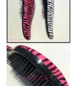 British Princess's comb of the same style Women's air bag comb curly hair massage comb anti-knotting hair comb portable comb manufacturer wholesale (colour: Stripes {more colors})