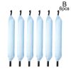 6pcs/set Soft Satin Pillow Rollers Hair Rollers Sleep Hair Styling Tools Hair Curler Rollers Magic Women Kids Curl Flexi Rods