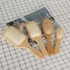 Comb Massage Air Cushion Comb Wholesale Wood Air Bag Comb Straight Hair Wood Comb Set Hairdressing Comb Large Plate Comb Manufacturer